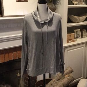 Cable & Gauge Pullover Tie Top